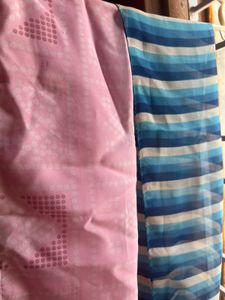 Pink And Blue Scarves Combo_CLEARANCE