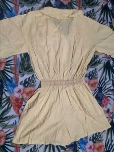 Cute Yellow Romper