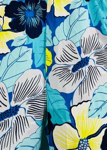 Floral Print Wide Leg Pants
