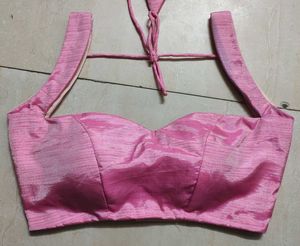 full backless blouse padded