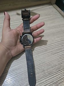 Montblanc Brown Leather Watch