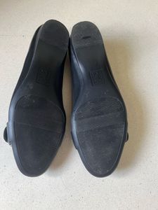 Chic Black Ballet Flats with Buckle Accent