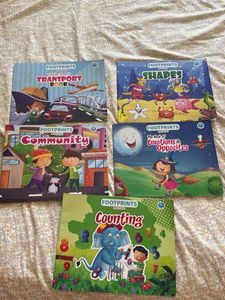 pre-school Footprints Children's Book Set