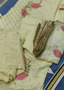 Elegant Yellow Kurta Set with Dupatta