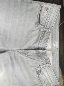 Grey Denim Jeans