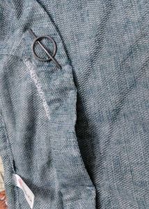 Green Textured Tunic Top
