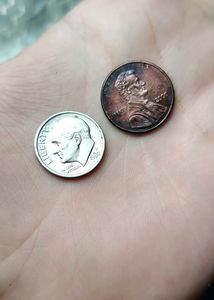 USA One Dime And Cent
