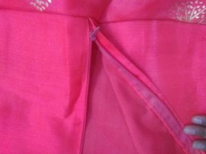 Rose pink Colour Gown Light Weight For Heavy look