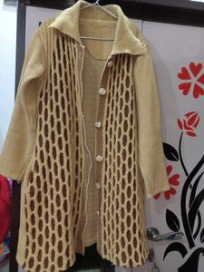 Elegant Knit Button-Down Cardigan