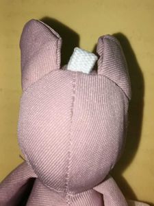 Cute Pig &amp; Bunny Plush bag tags