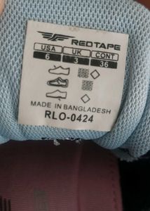 Red Tape Memory Foam Navy Blue Sneakers