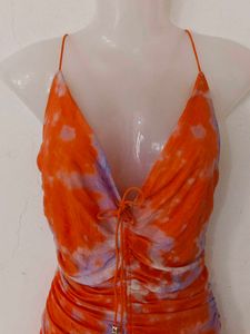 Tie-Dye Mini Dress