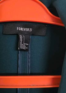 Forest Green Double-Breasted Blazer