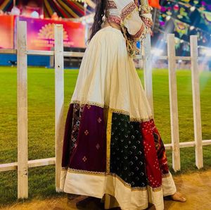 6 meter Navratri Patchwork chaniya