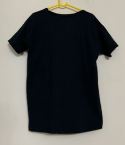 Imported Unisex Classic Black V-Neck T-Shirt