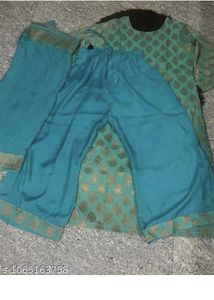 Elegant Teal Kurta Set with Dupatta