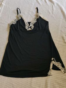 Satin &amp; Lace Chemise