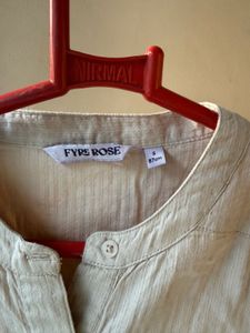 Lightweight Linen Blend Button-Up Shirt