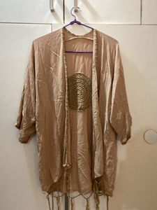 Boho Crochet Kimono Cardigan