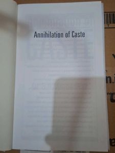 Annihilation of Caste by Dr. B.R. Ambedkar
