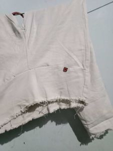 White Denim Pant