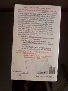 Fit For Life Diet Book