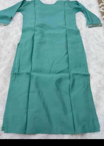 Beautiful Teal Kurta Set with dupatta
