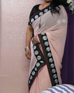 Pretty Pink Saree