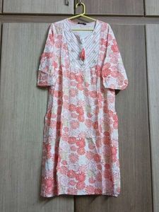 Women's Floral Print Kurta lengty 41