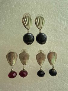 Chic Drop Earrings Set - Unused