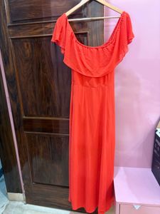 AND Chic Off-Shoulder Maxi Dress