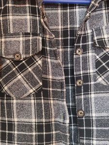 Checkered Cropped Shirt