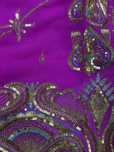 Stunning Pink &amp; Gold Embroidered Saree