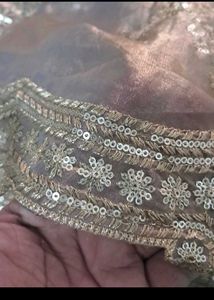 Fancy Work Saree