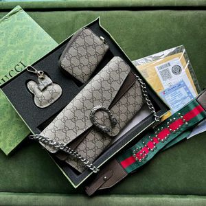 GUCCI GIFT SET* SLING BAG+ MULTI CARD HOLDER+KEYCH