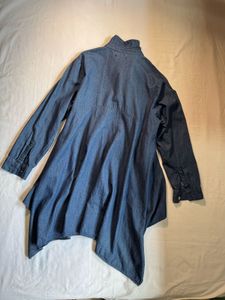 Stylish Asymmetrical Denim Tunic dress