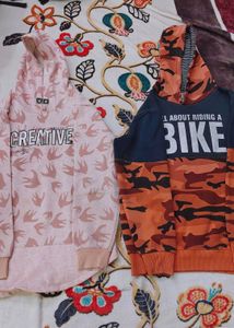 Two comfortable and stylish Hoodies
