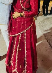 Elegant maroon Lehenga Choli Set