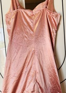 Stunning Pink Ruched Party Dress