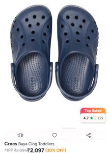 OG Blue Crocs for Kids