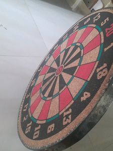 Dart Game -wooden Two Sided Dart Board. Without Darts