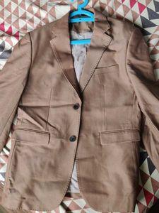 Men's Beige Blazer with Pants