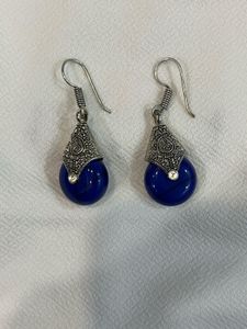 Bohemian Blue Stone Earrings