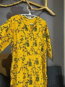Yellow Kurta