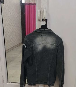 Denim Jacket with Patches