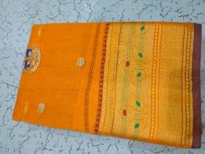 Cotton Saree Embroidery Work