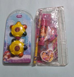 Disney Star Crayons Jasmine Coloring Set