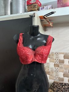 Red Bra with Combo