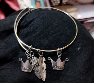 Enchanted Moon &amp; Fairy Charm Bangle
