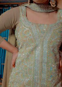 Embellished Kurta Set with Dupatta